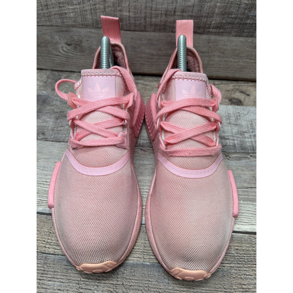 Adidas Nmd R1 FW4708 Pink Color Women Size 5 Preowned - Picture 3 of 12